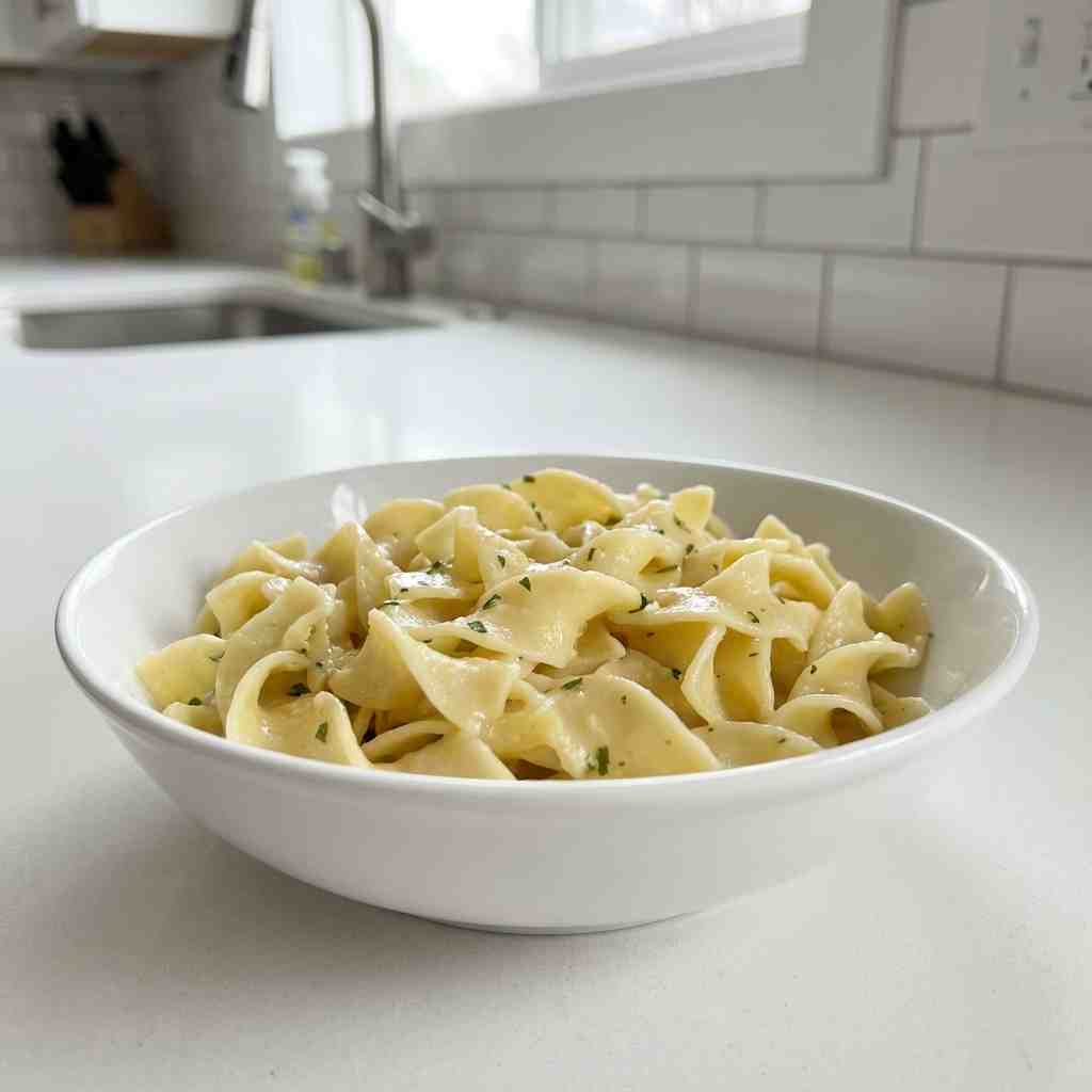 Amish Egg Noodles with Butter