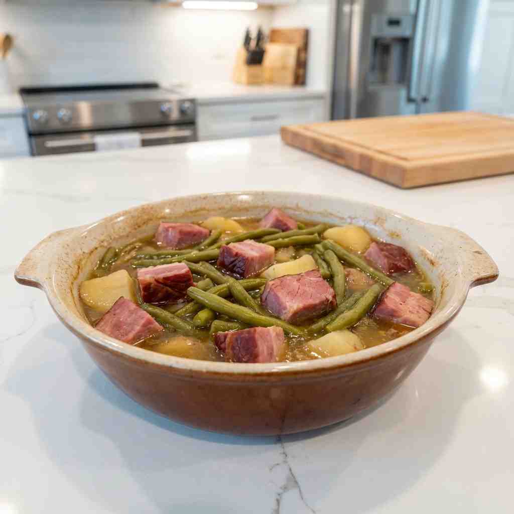 Amish Ham and Green Beans