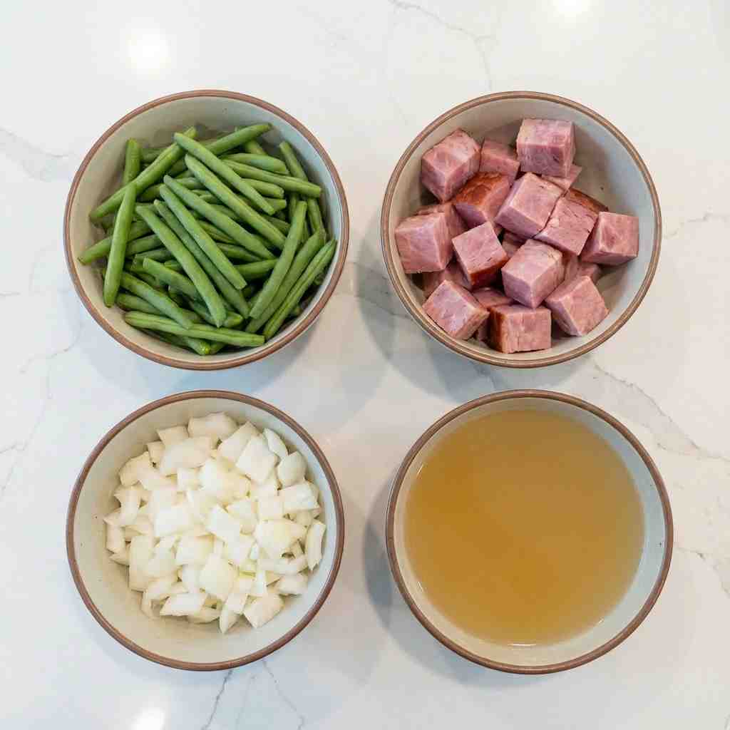 Amish Ham and Green Beans